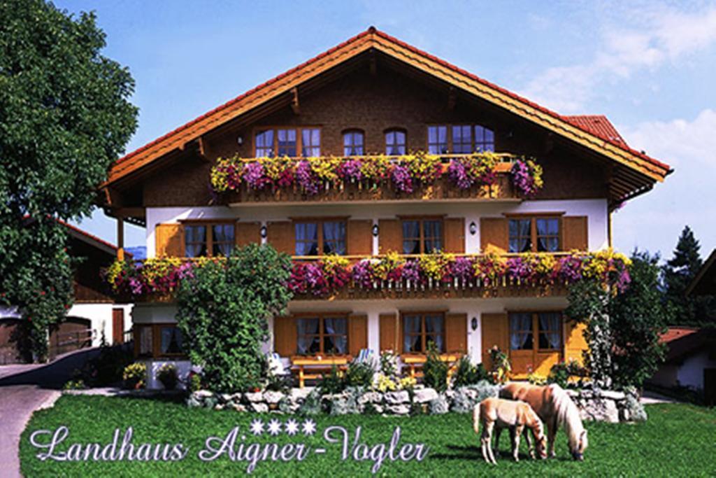 Ferienwohnung Landhaus Aigner-Vogler Fischen im Allgäu Exterior foto